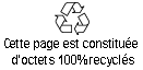 Octets 100% recyclés